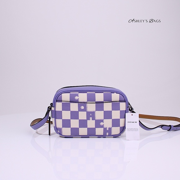 Coach Mini Jamie Camera Bag With Checkerboard Print - Picture 4 of 8